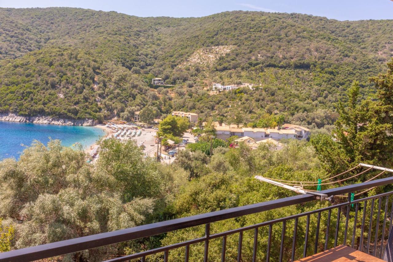 Apagio Apartments Mikros Gialos Exterior foto